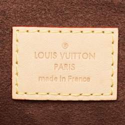Pre Owned Louis Vuitton Monogram Canvas Pochette Metis Bag