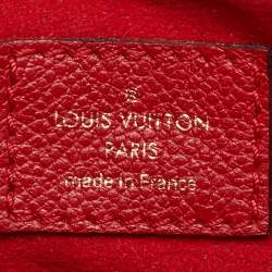 Pre Owned Louis Vuitton Cerise Monogram Canvas Twice Bag