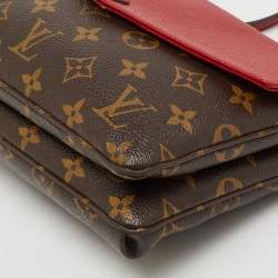Pre Owned Louis Vuitton Cerise Monogram Canvas Twice Bag