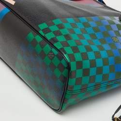 Pre Owned Louis Vuitton Limited Edition Damier Canvas Race Neverfull MM Bag