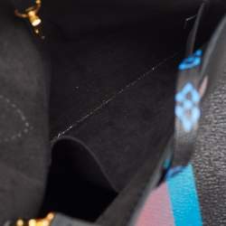 Pre Owned Louis Vuitton Limited Edition Damier Canvas Race Neverfull MM Bag