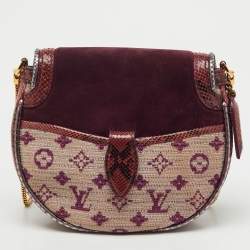 Pre Owned Louis Vuitton Python Monogram Empire Ponant Bag