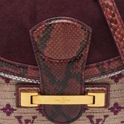 Pre Owned Louis Vuitton Python Monogram Empire Ponant Bag