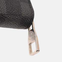 Pre Owned Louis Vuitton Damier Graphite Zippy Organizer Wallet