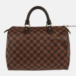 Pre Owned Louis Vuitton Damier Speedy 30 Handbag