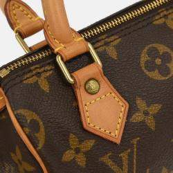 Pre Owned Louis Vuitton Monogram Mini Speedy Handbag