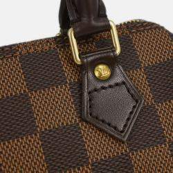 Pre Owned Louis Vuitton Damier Mini Speedy Handbag