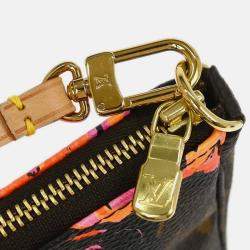 Pre Owned Louis Vuitton Monogram Rose Pochette Accessoires Handbag