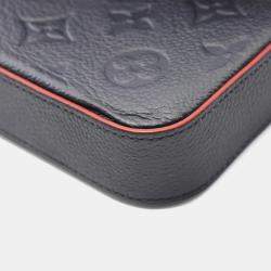 Pre Owned حقيبة لويس فويتون فيليسي زرقاء مونوغرام LV للكتف