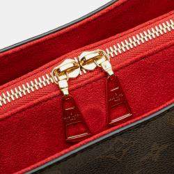 Pre Owned Louis Vuitton Brown Monogram Soufflot BB