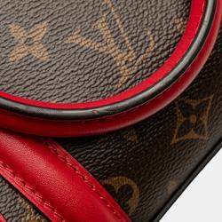 Pre Owned Louis Vuitton Brown Monogram Soufflot BB