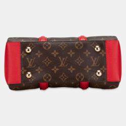 Pre Owned Louis Vuitton Brown Monogram Soufflot BB