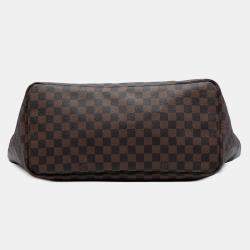 Pre Owned Louis Vuitton Brown Damier Ebene Neverfull GM