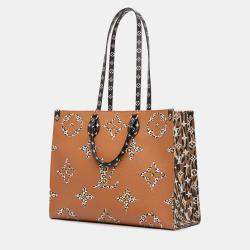 Pre Owned Louis Vuitton Black Monogram Giant Jungle OnTheGo GM