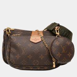 Pre Owned Louis Vuitton Brown Monogram Multi Pochette Accessoires