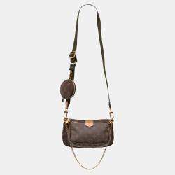 Pre Owned Louis Vuitton Brown Monogram Multi Pochette Accessoires