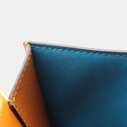 Pre Owned حقيبة لوي فيتون بونت 9 برتقالي جلد كروس بودي