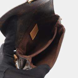 Pre Owned حقيبة كتف لوي فيتون ميتيس قماش مونوغرام بني