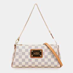 Pre Owned Louis Vuitton Damier Azur Eva