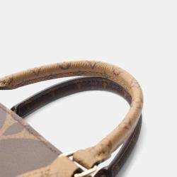 مملوكة مسبقًا حقيبة يد لوي فيتون أون ذا جو بي أم كانفاس مونوغرام جاينت ريفيرس