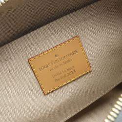 Pre Owned Louis Vuitton Speedy Bandouliere 25 3D Damier Giant Denim Bag 