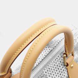 Pre Owned Louis Vuitton Speedy Bandouliere 25 3D Damier Giant Denim Bag 