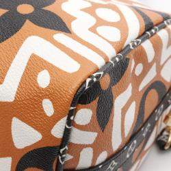 Pre Owned Louis Vuitton Speedy Bandouliere 25 Limited Edition Crafty Monogram Giant Satchel Bag