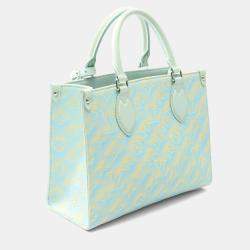 Pre Owned Louis Vuitton OnTheGo PM Stardust Monogram Empreinte Leather Tote Bag