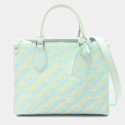 Pre Owned Louis Vuitton OnTheGo PM Stardust Monogram Empreinte Leather Tote Bag