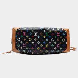 Pre Owned Louis Vuitton Black Monogram Multicolore Ursula