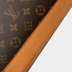 Pre Owned Louis Vuitton Brown Monogram Alma Voyage MM