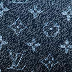 Pre Owned Louis Vuitton Blue Monogram Gradient Trio Messenger