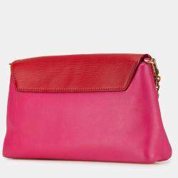 Pre Owned Louis Vuitton Purple Red Bicolor Love Note