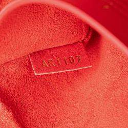 Pre Owned Louis Vuitton Purple Red Bicolor Love Note