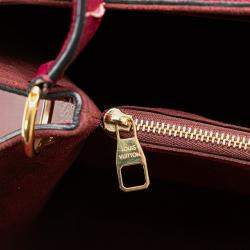 Pre Owned Louis Vuitton Red Monogram Empreinte Trocadero