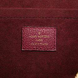Pre Owned Louis Vuitton Red Monogram Empreinte Trocadero