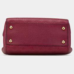 Pre Owned Louis Vuitton Red Monogram Empreinte Trocadero