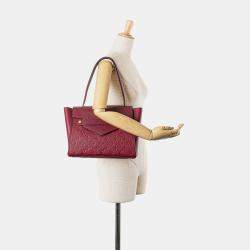 Pre Owned Louis Vuitton Red Monogram Empreinte Trocadero