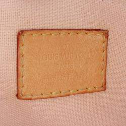 Pre Owned Louis Vuitton White Damier Azur Croisette