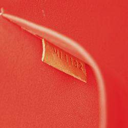 Pre Owned Louis Vuitton Red Monogram Vernis Alma GM