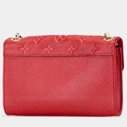 Pre Owned Louis Vuitton Saint Germain Monogram Empreinte Leather Pochette Bag