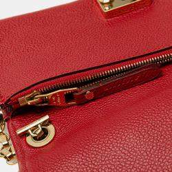 Pre Owned Louis Vuitton Saint Germain Monogram Empreinte Leather Pochette Bag