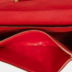 Pre Owned Louis Vuitton Saint Germain Monogram Empreinte Leather Pochette Bag