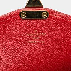 Pre Owned Louis Vuitton Saint Germain Monogram Empreinte Leather Pochette Bag