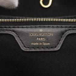 Pre Owned Louis Vuitton Black Monogram Jacquard Since 1854 Neverfull MM