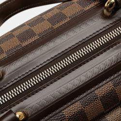 Pre Owned Louis Vuitton Brown Damier Ebene Knightsbridge
