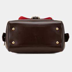 Pre Owned Louis Vuitton Brown Damier Ebene Knightsbridge