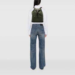 Pre Owned Louis Vuitton Green Monogram Mini Lin Montsouris GM