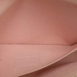 Pre Owned Louis Vuittion Damier Azur Coated Canvas Pochette Felicie Bag