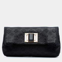 Pre Owned Louis Vuitton Black Monogram Pochette Altair